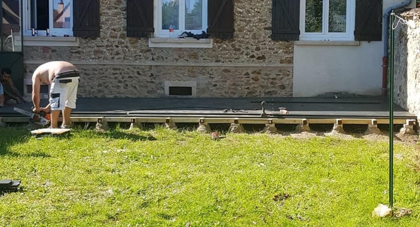 Création de terrasse de jardin