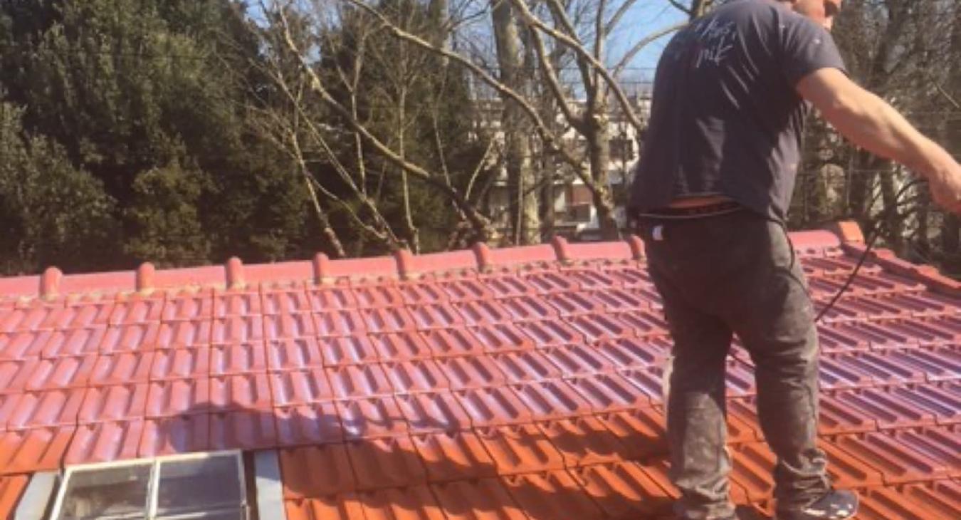 Traitement hydrofuge de toiture