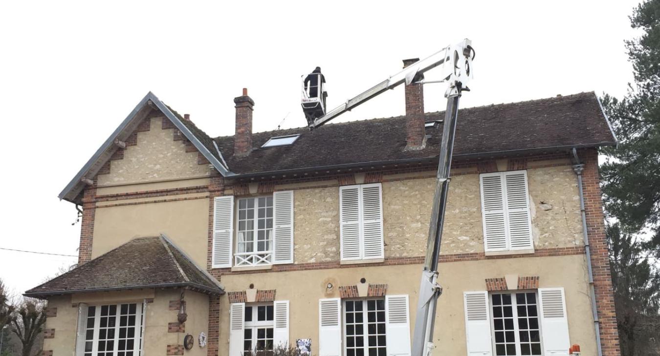 Nettoyage de toiture 77