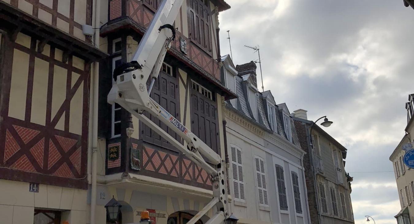 Nettoyage de façade